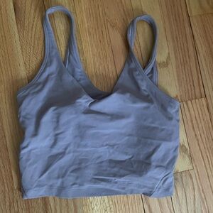 Women's Stylish Lavender Tank Top